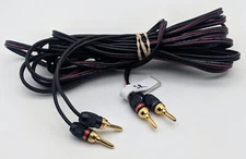 Monster Cable Banana 24k Gold Contact w/ GearIT 14AWG 17’ LONG