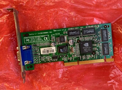 NVIDIA 180-P0017-0000-C02 201827-001 GRAPHIC CARD vanta lt dell Tested; Working