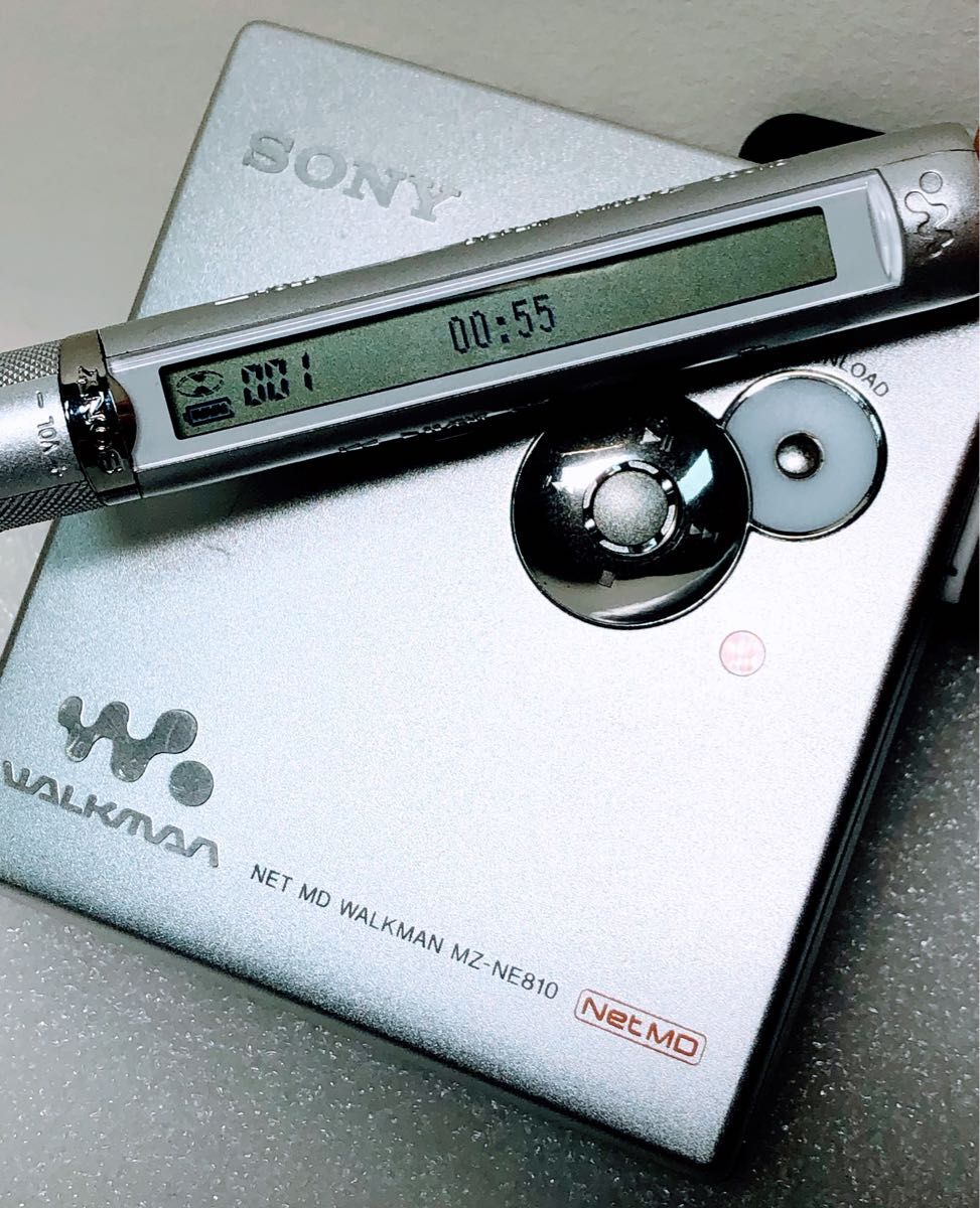 Sony MZ-NE810 Net MD Walkman Portable MiniDisc Player Hi-MD