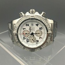 Breitling Super Avenger Chronograph with Diamond Bezel - A1337053 3