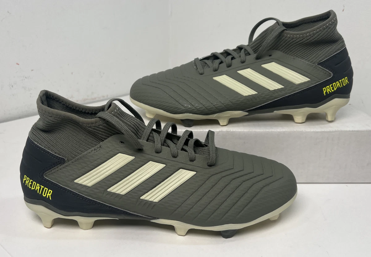 sagrado Cría continuar ADIDAS Predator 19+ FG EF8208 Green Men's Soccer Cleats Football Size US  9.5 | eBay