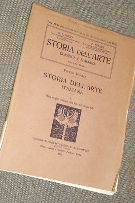 KLASSISCHE UND ITALIENISCHE KUNSTGESCHICHTE Pietro Toesca 1916 UNGEFÄHR Heft 23\24