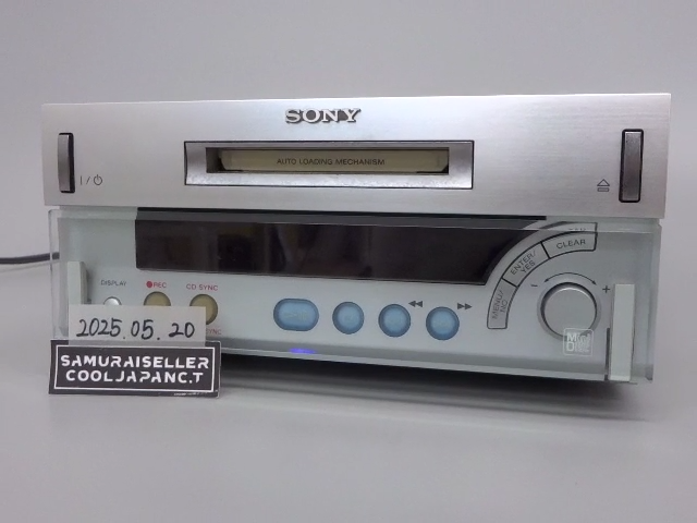 SONY ミニディスクデッキ　MDS-SD1 SONY ミニディスクデッキ MDS-SD1