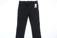 GALAXY BY HARVIC BLACK 34X32 STRETCH CHINO PANTS MENS NWT NEW
