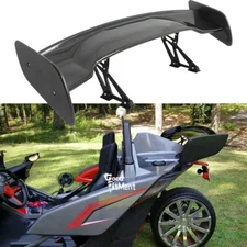 For Polaris Slingshot 2015+ 57" Carbon Fiber Rear Trunk Spoiler GT Racing Wing