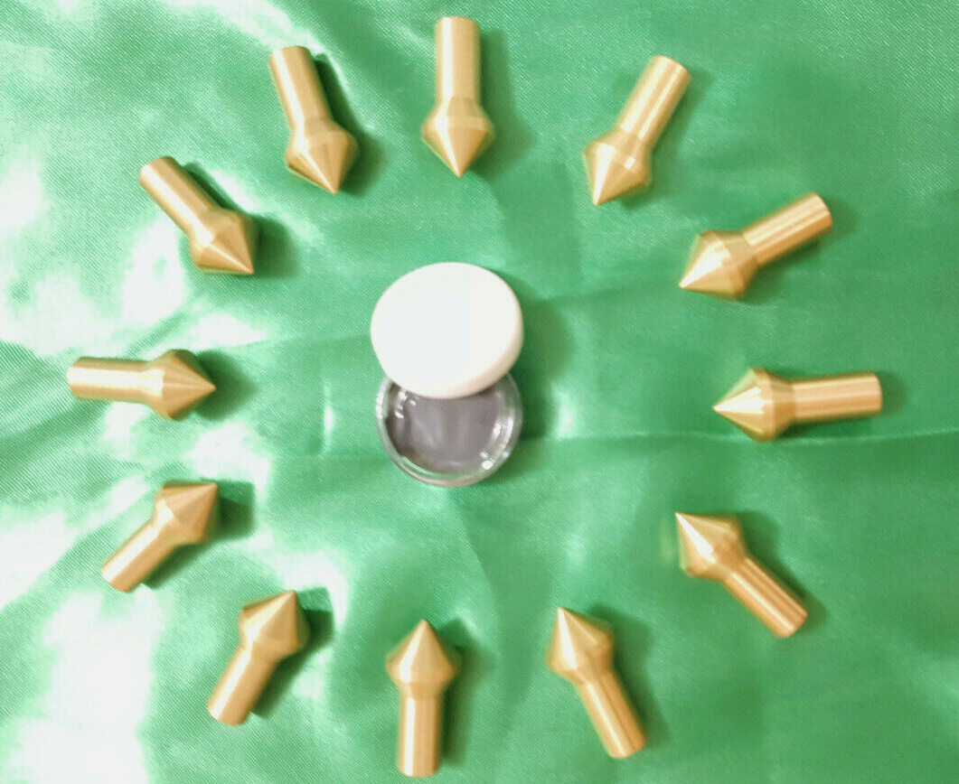 Gunsmith Tools 12 Brass Muzzle Laps Rifle Or Pistol Crowning+Lapping