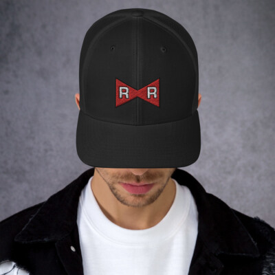 The BONEZ N-Logo Cap 黒 Dragon Ash RIZE Dragon Ball Z Red Ribbon Army Logo Trucker Hat | eBay