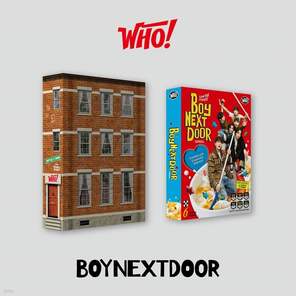 BOYNEXTDOOR 1st Single Album WHO CRUNCH CD+Book+P.Card+Post+Poster(On Pack)+Gift - Imagem 2 de 4