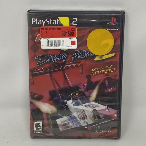 New IHRA Drag Racing 2 For Playstation 2 PS2 New Sealed