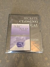 Secrets of Closing The Deal with Bill Twyford Book & ABCs Of NLP 2 Disc Set NEW