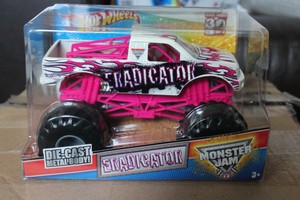 hot pink monster truck