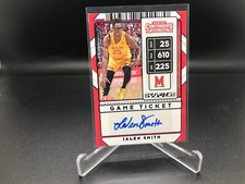 Jalen Smith 2020 Contenders Draft Picks Game Ticket Blue /99 Rookie Auto RC