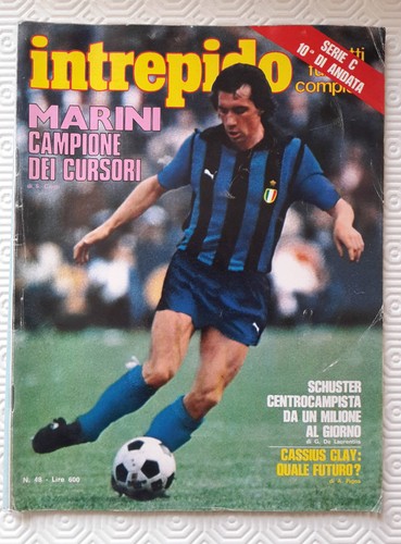 INTREPIDO N.48 ANNO 1980 MARINI CAMPIONE DEI CURSORI