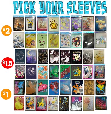 Official Pokmon TCG: Mimikyu Scribbles Card Sleeves (65 Sleeves)