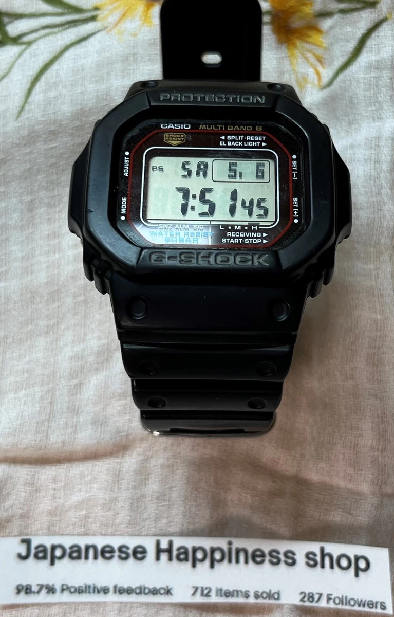 CASIO GW-M5610-1 Tough Radio Watch MULTIBAND 6 Japan | eBay