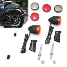 Rear Bullet Turn Signals Lights Bracket mounts For Harley Sportster XL 883 1200