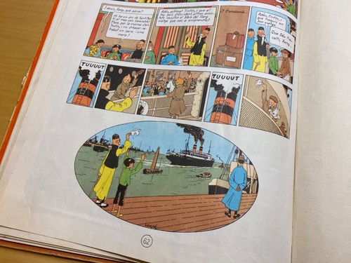 Libro de comic TINTIN · EL LOTUS BLAU - 1ª edición 1965 - Catalán - Ed. JUVENTUD - Imagen 9 de 11
