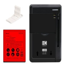 Long Lifespan 1550mAh Substitutable Battery Charger f Cricket Debut Flip U102AC