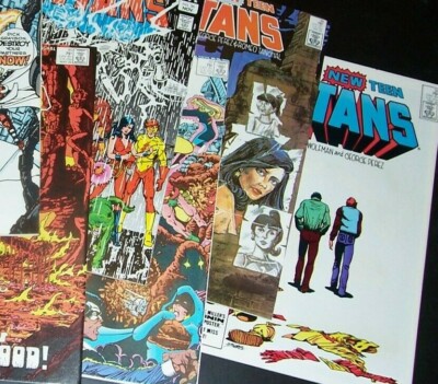 Lot / 6 VF+ 8.5 NEW TEEN TITANS 36 37 38 39 40 41 Robin, Nightwing, George Perez