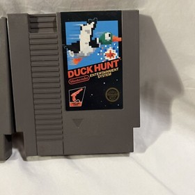 NES Nintendo Duck Hunt, Tiger He&rsquo;ll, Blaster Master Game Lot