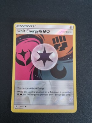 REVERSE HOLO Pokemon Sonne Mond Verbotenes Licht Karte Einheit Energie 118/131