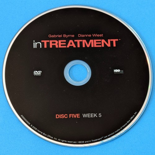 HBO’s in TREATMENT Season 1 DISC 5 week five DVD REPLACEMENT only - Single Disc - Picture 2 of 4