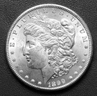 1899o Morgan Silver Dollar, 90% Silver,  Good Condition, New Orleans Mint