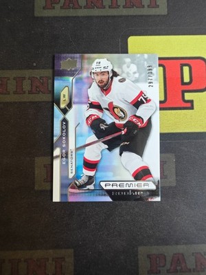 2021-22 Upper Deck Premier Hockey Premier Rookie Egor Sokolov /399