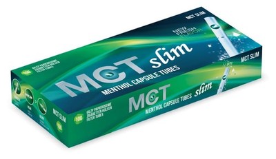 MCT Slim Filterhülsen Menthol Capsule (5x 100 Stück - Box = 500 Stück)