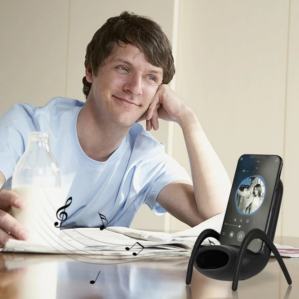 Portable Mini Chair Wireless Charger Desk Mobile Phone Holder Wireless Charger 1 - Image 2 of 4