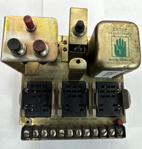 Protection Controls 7256 BH-U Protectofier form Relay 120VAC 60Hz Flame Response