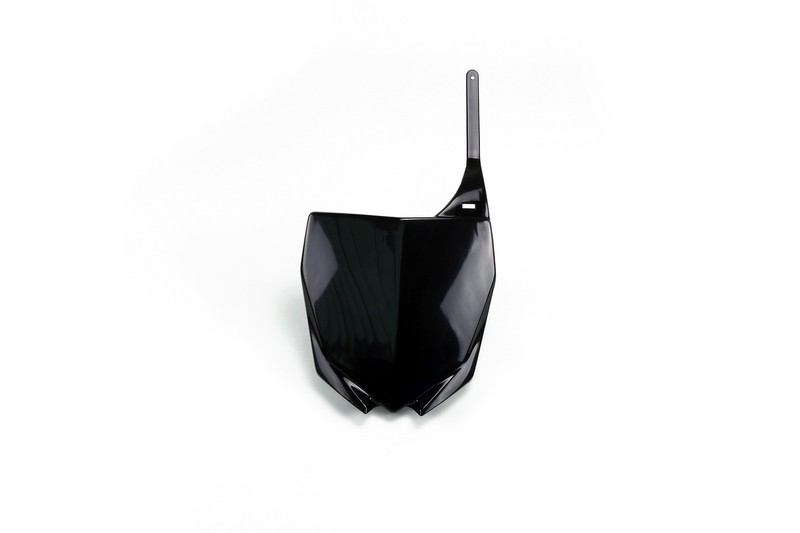 Plaque d'immatriculation avant UFO noire pour moto Yamaha YZ YZF