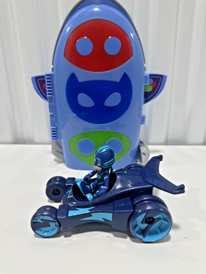 PJ Masks Headquarters Rocket, Car & Figure