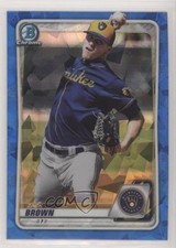 2020 Bowman Chrome Sapphire Edition Zack Brown #BCP-34 g6p