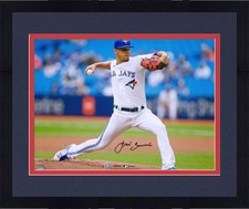 Framed Jose Berrios Toronto Blue Jays Autographed 16