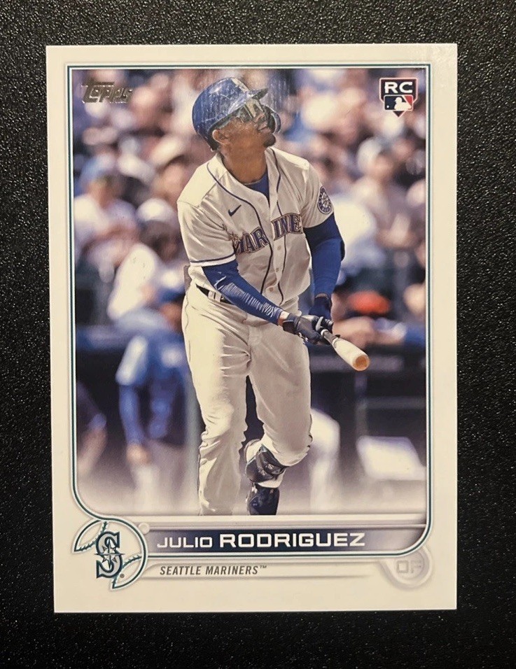 2022 Topps Update Series - Julio Rodriguez #US44 Seattle Mariners RC