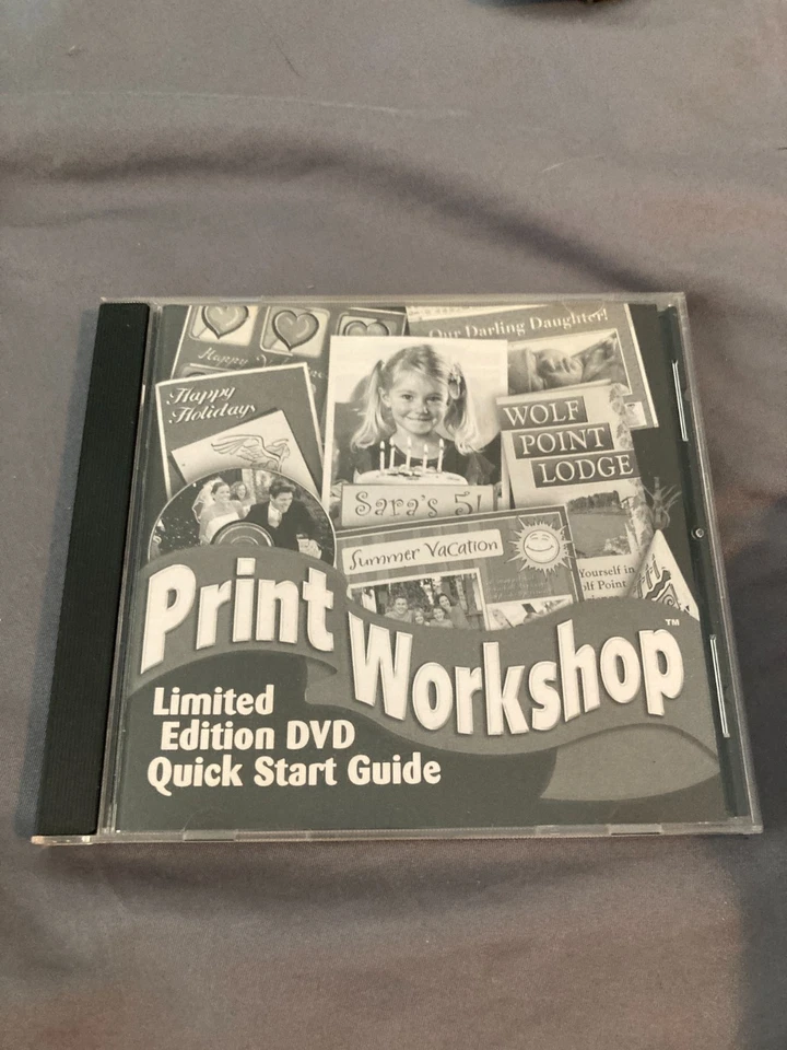Print Workshop 2006 Limited Edition PC DVD-ROM ValuSoft Hemera Windows 98/2000XP - Image 3 of 4