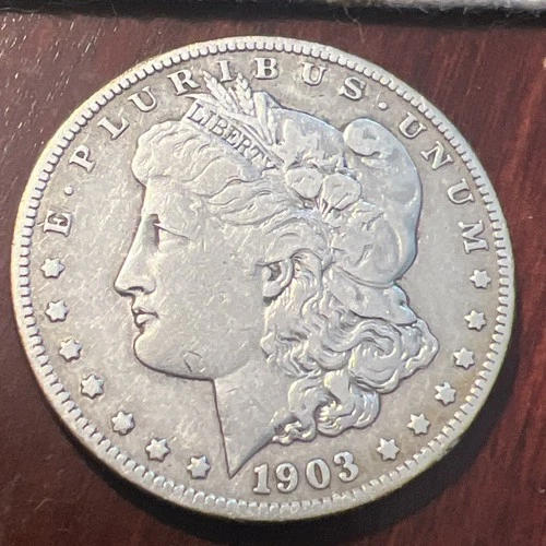 1903 S Morgan Silver Dollar $1 Choice F-VF Key Date San Francisco Z-192