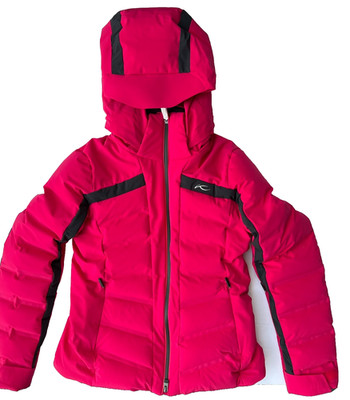 NWT KJUS Women's Cranberry Momentum Down Ski Jacket size 6 USA / 36 EU #LS15-K07