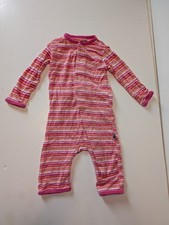 Kickee Pants 0-3 Months Sunset Strip Snap Rear Bamboo Coverall Pajamas