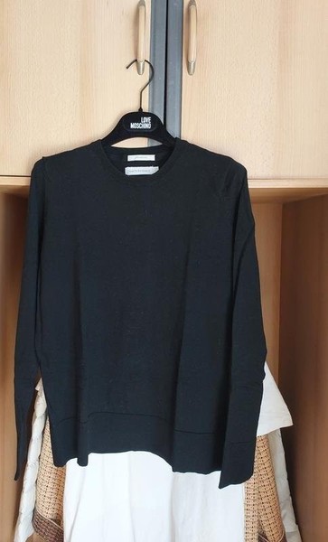 Women Peak Performance Sweater Black Wool 38