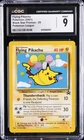 2001 POKEMON BLACK STAR PROMOS POKEMON LEAGUE #25 FLYING PIKACHU CGC 9