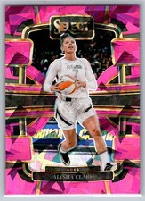 2024 Select WNBA Alysha Clark Pink Ice #43 Las Vegas Aces