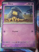 2023 Pokemon SV 151 Abra #063/165 Cosmos Holo Promo