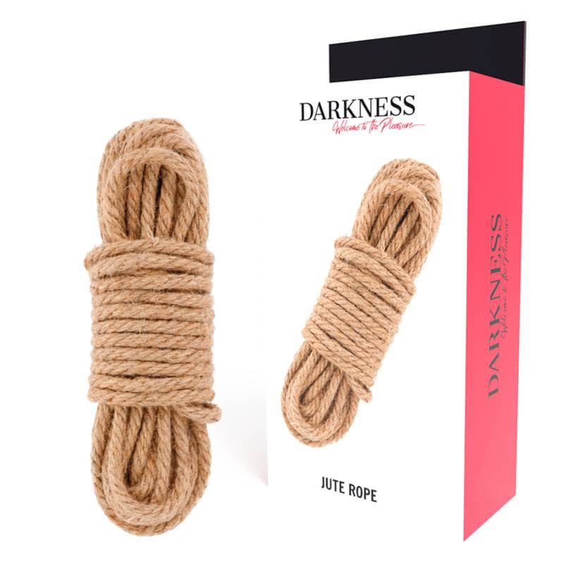 Darkness Jute Rope - Corda in Juta per Bondage 10 Metri