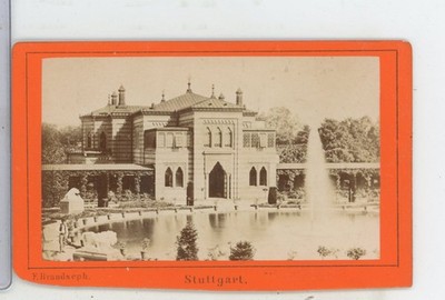 Stuttgart Germany F. Brandseph Carte De Visite c1870