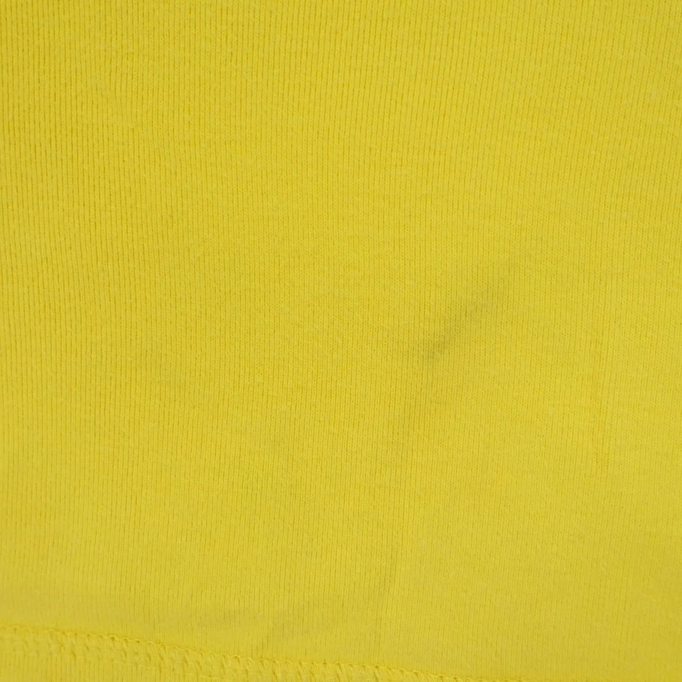 Tommy Girl Mujer Grande Amarillo Logo Camiseta sin Mangas Y2K 2000s Retro Chaleco Preppy Lindo Foto 2 de 4