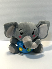 Musical Plush Elephant Activity Toy Plays 12 Songs, Nature  Funny Sounds Video