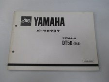 DT50 Parts List 1st Edition Yamaha Genuine Motorcycle Maintenance Manual 54A...