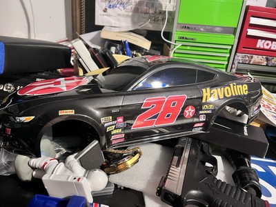 Traxxas 1/10 4-Tec 2.0 VXL AWD * Ford Mustang Body, Texaco Havoline #28